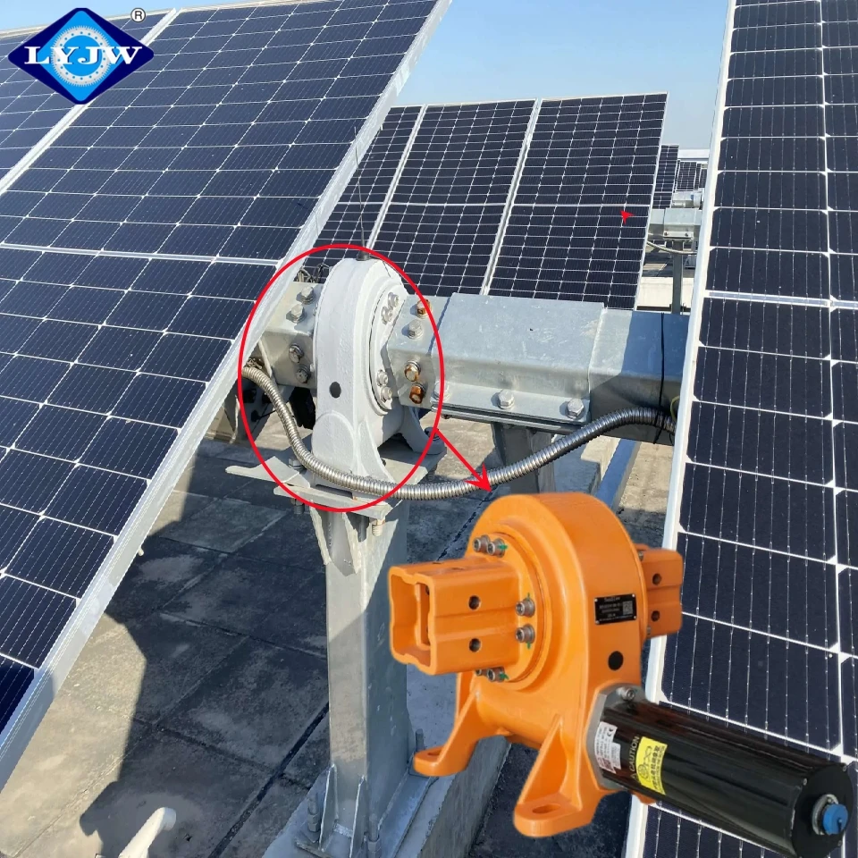 Luoyang JW Slewing Drive Worm для солнечной энергии