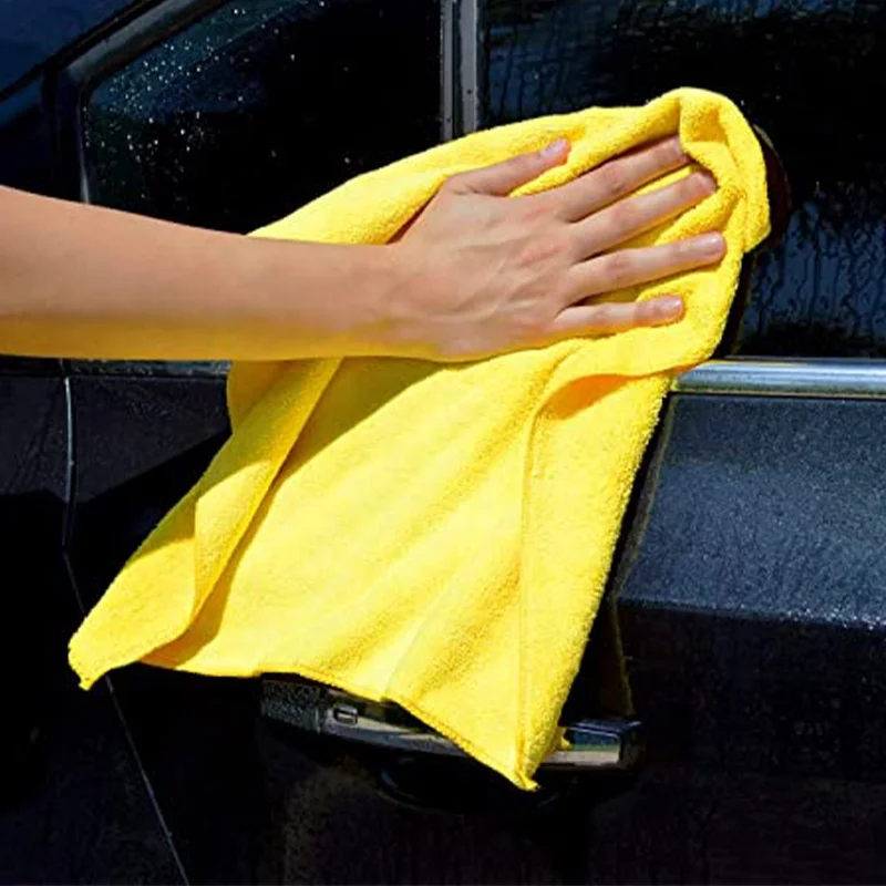 36 Pcs Pack Microfiber Car Wash Towel Kitchen Cleaning Cloth Household ...