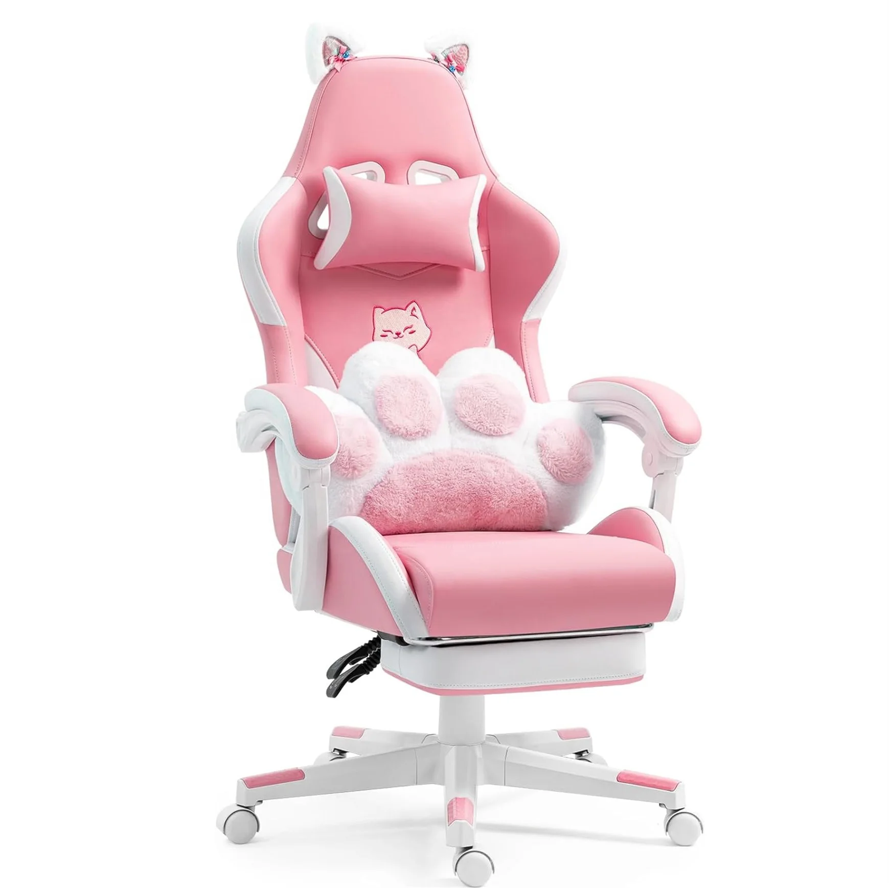 ZONEKIZ Set Tavolo e Sedie per Bambini da 5-8 Anni con Scaffale Integrato e Mensola Estraibile in Legno Bianco per Studio e Gioco|Aosom Italy