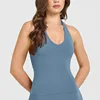 Grey blue-tank top