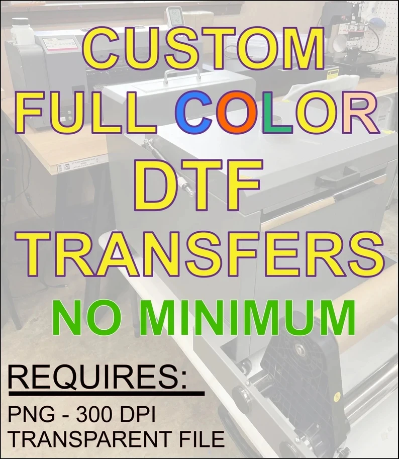 Custom Printed DTF Transfer-1001