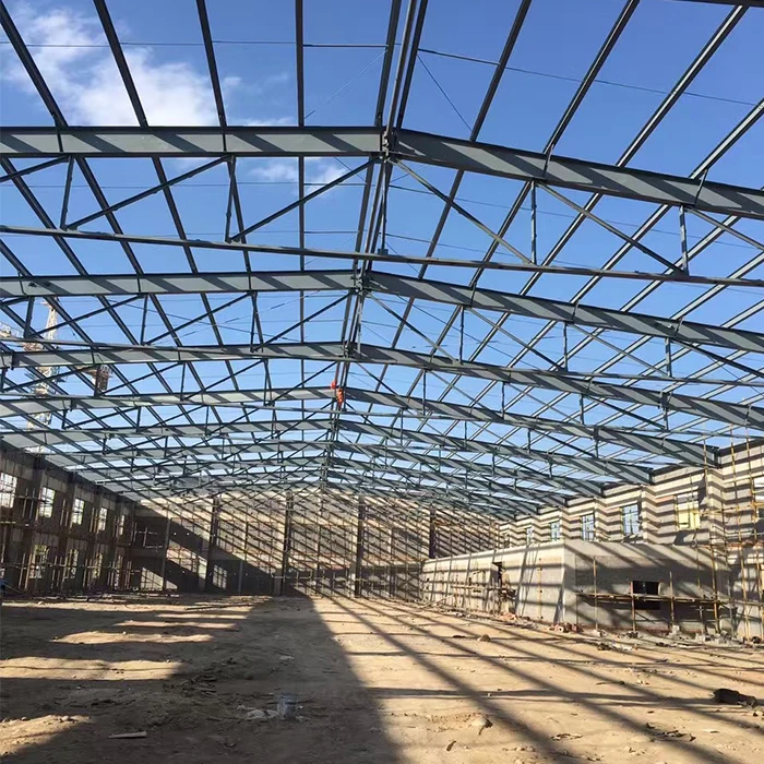 Steel Workhouse Structure Workshop Warehouse Building Dwg