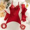 Paillettes rosse