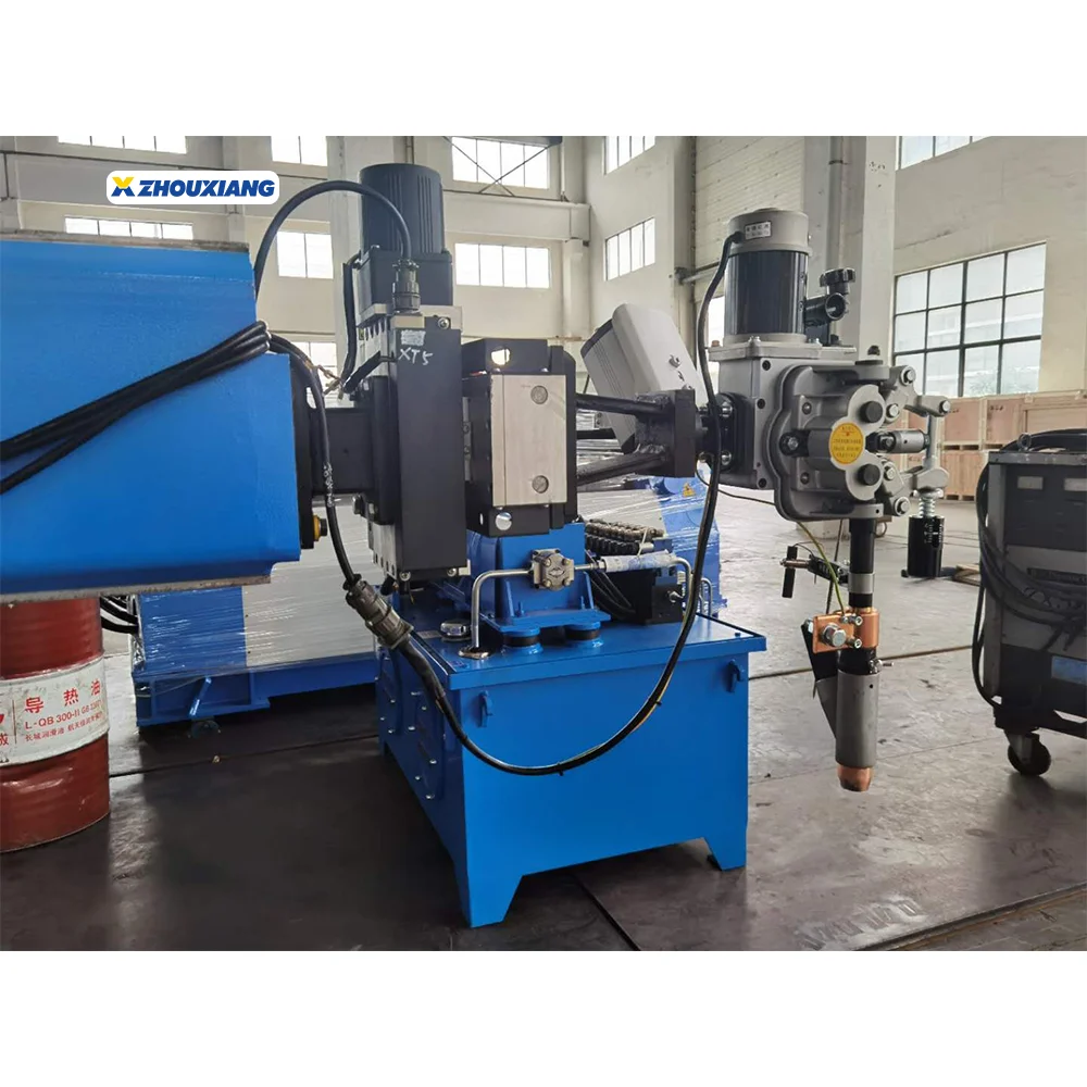 Zhouxiang Heavy Duty Automatic Pipe Column and Boom Welding Manipulator in Wind Tower Plant