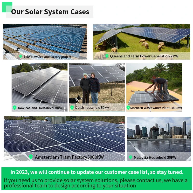 30 Years Warranty 20KW Solar Power Station System off grid hybrid solar energy system with Lithium Battery/Gel Battery System