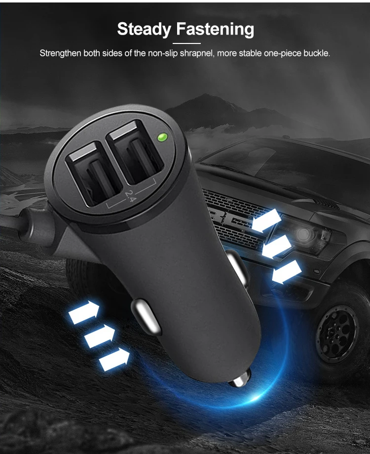 Qc3.0 Car Charger Online 48w New Pd 4 Port Usb Car Charger For Back