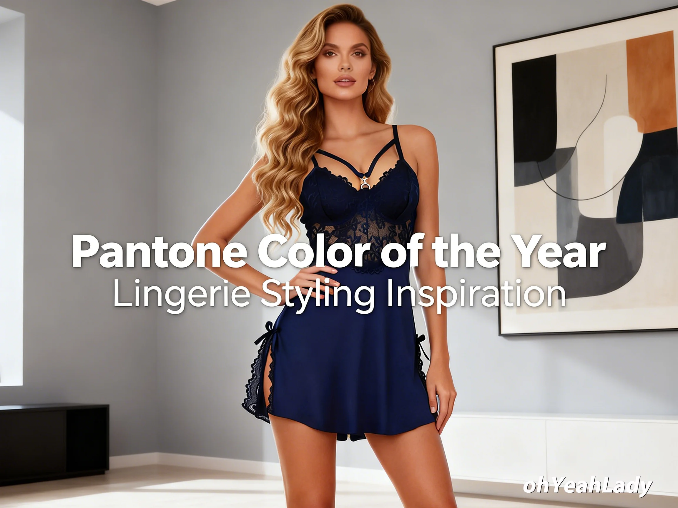Pantone Color of the Year Lingerie Styling Inspiration