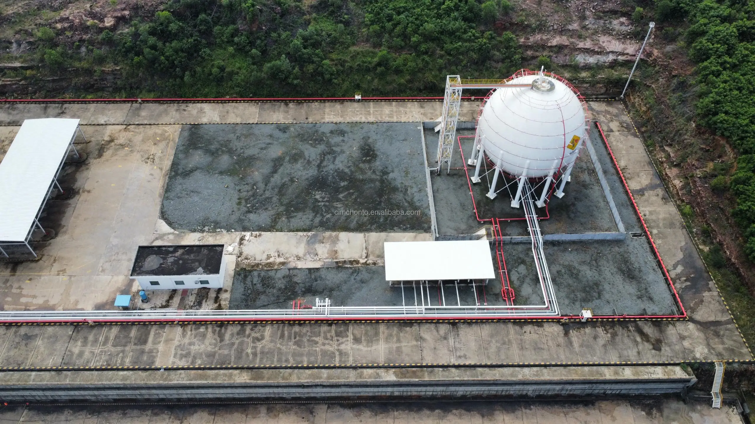 LPG Propane Butane Storage Spherical Tanks for Sales