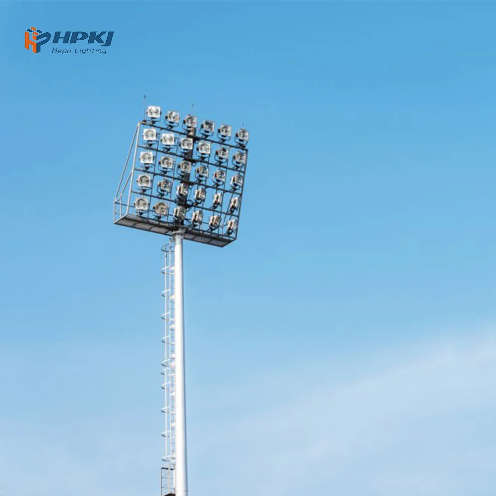 The first of four light towers has been installed at Princes Park :  r/CarltonBlues, image size:1000x1000