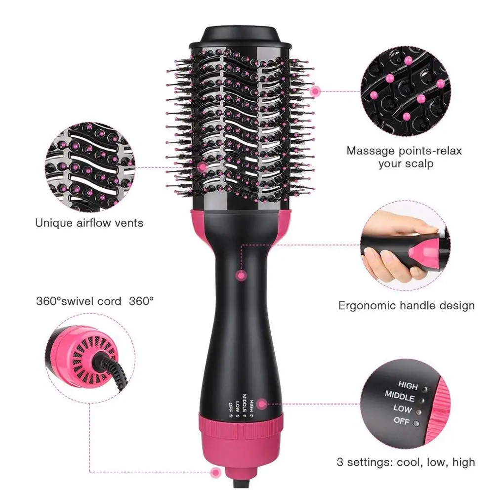 curling iron blow dryer