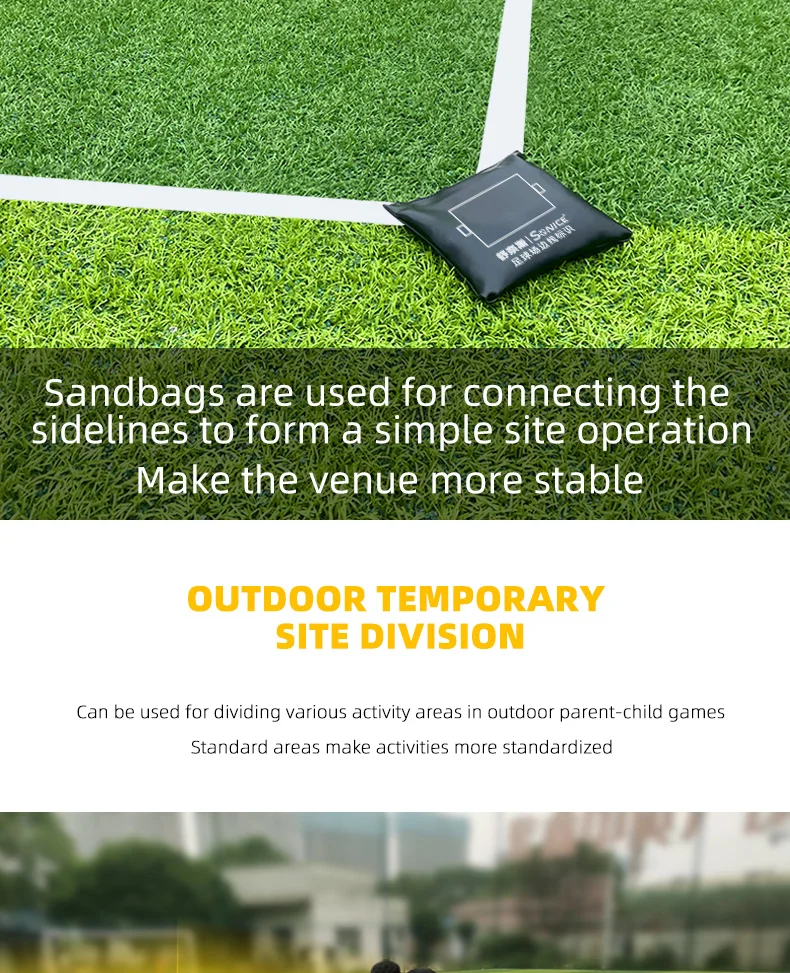 Fast Set Up Back Football Badminton Basketball Area Tennis Court Lines