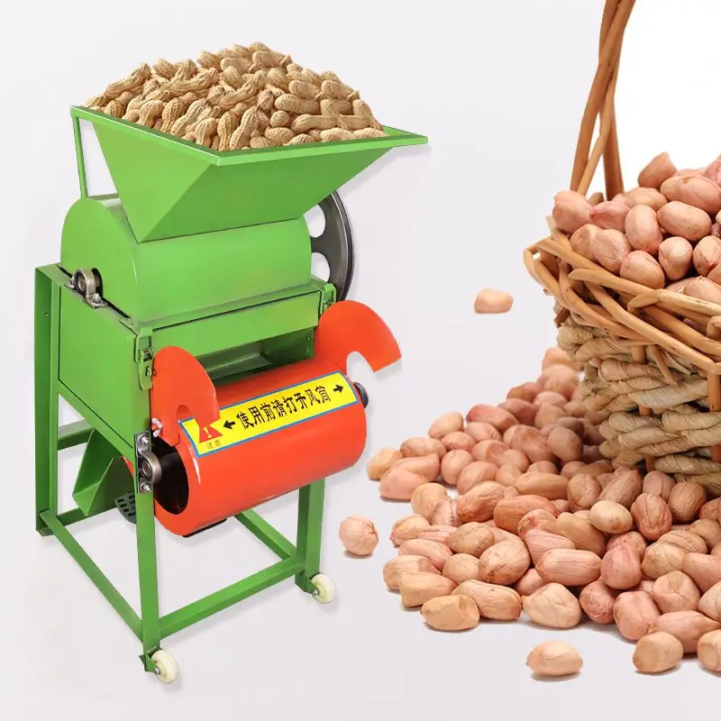 Industrial Automatic Manual Dry Peanut Sheller and Soya Beans Huller Corn Sheller Machine