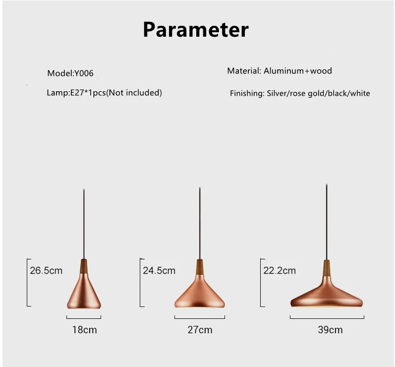 Nordic post Modern bar chandelier hanging pendant light indoor lighting vintage industrial metal pendant lamp