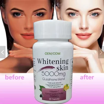 2024 Hot Selling OEM anti-aging glutathione skin whitening capsules