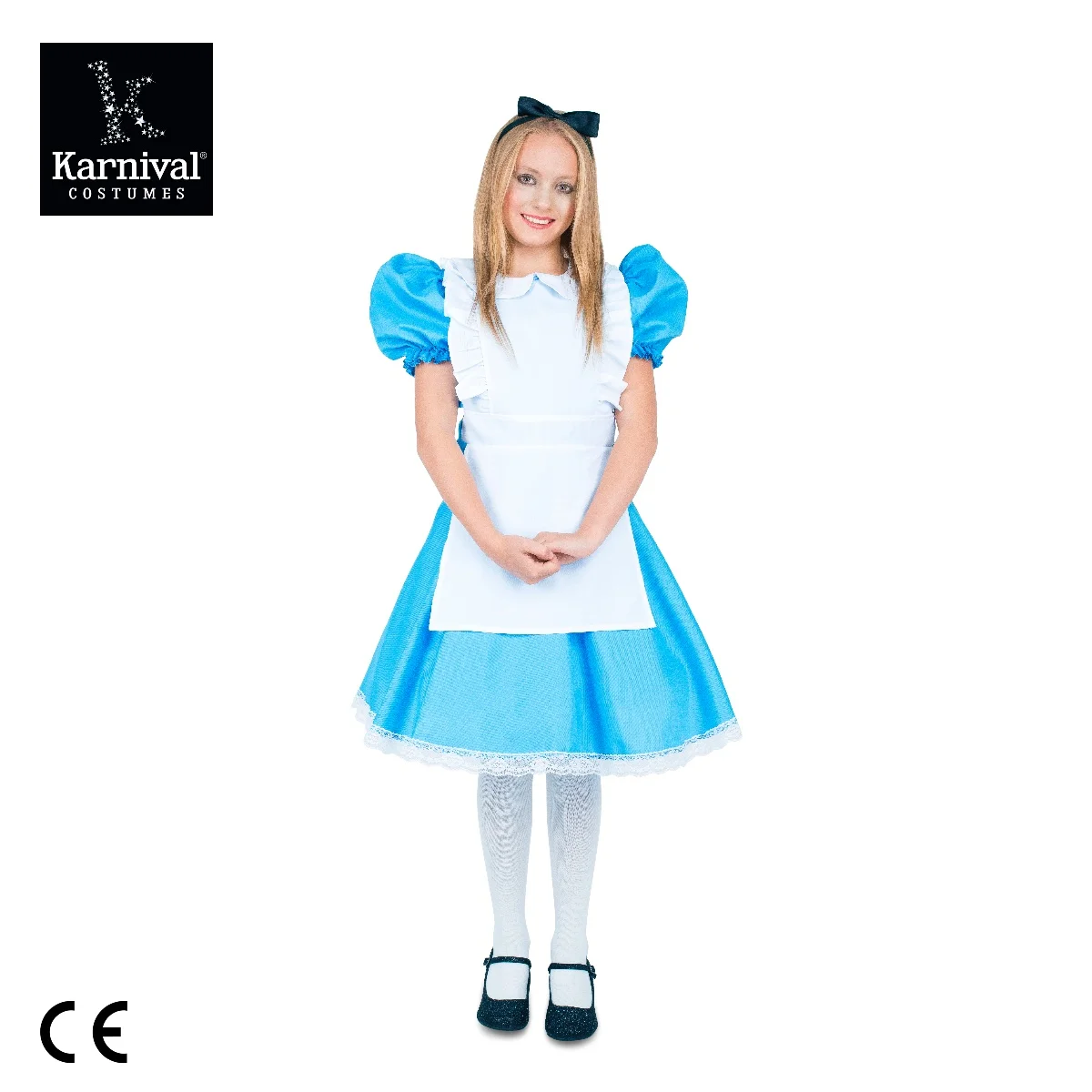 ODM Whole Sale Fancy Wonderland Party Costume Dress-Up Set with Apron  Traditional Alice Girl Design for Children's Age Group