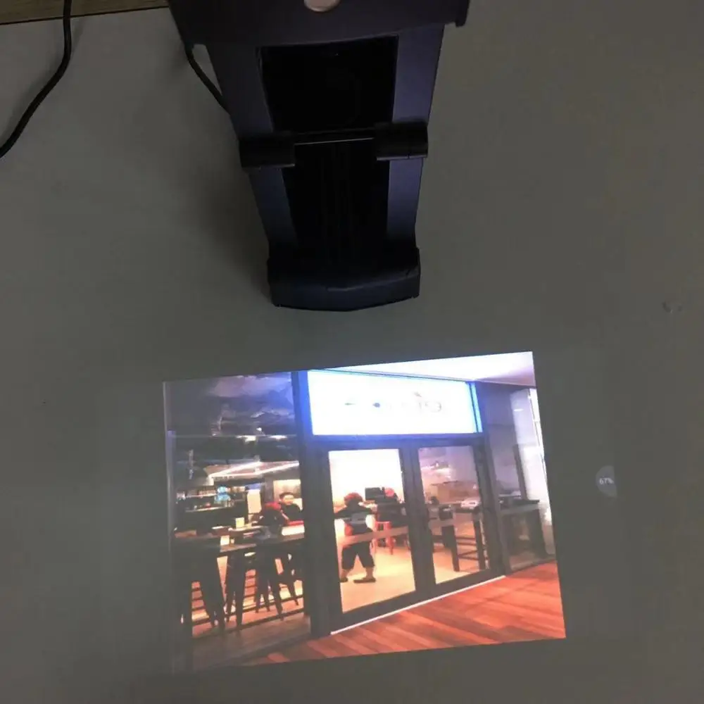 Портативный интерактивный планшетный проектор технология лазерной калибровки изображения