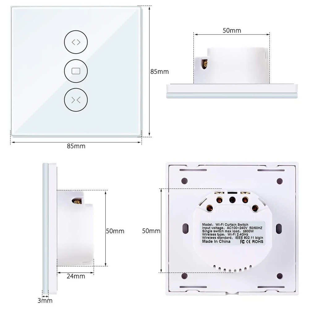 smart curtain switch