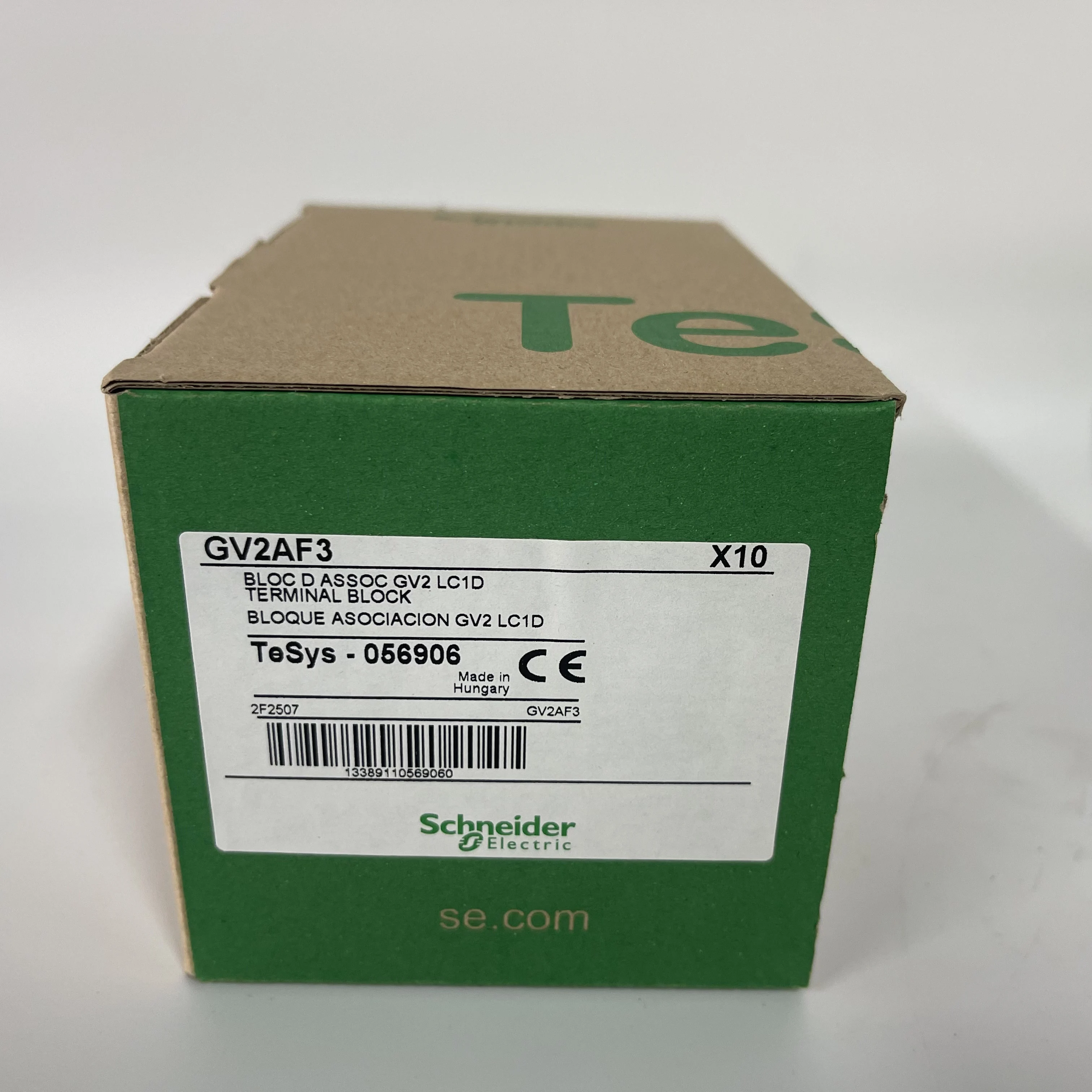Schneider Terminal Block Accessory  GV2AF3