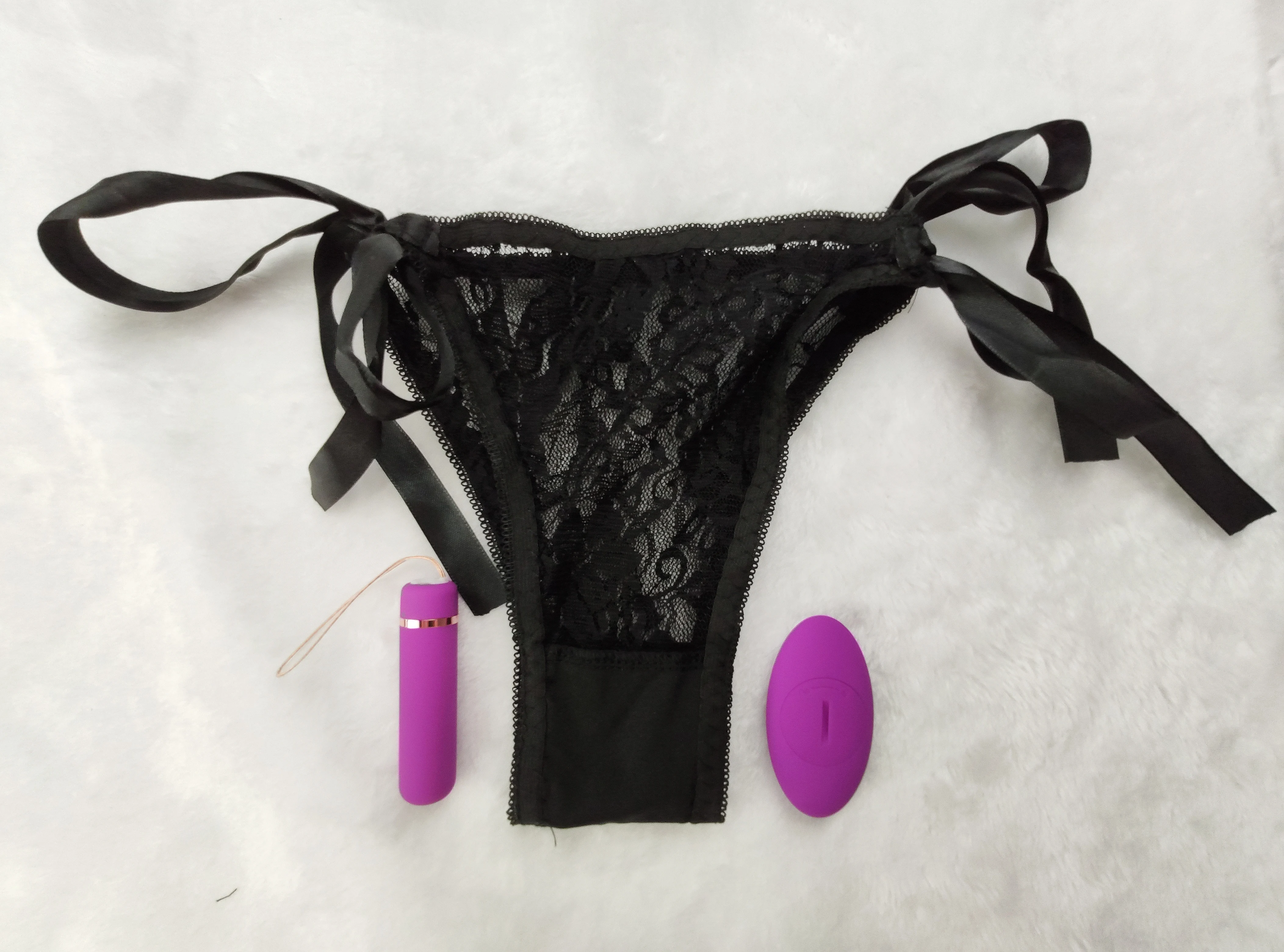 Gift Package Sexy Vibrating Panties Remote Control Mini Vibrator with Lace  Underwear Wireless Vibrator Panty Women Masturbating