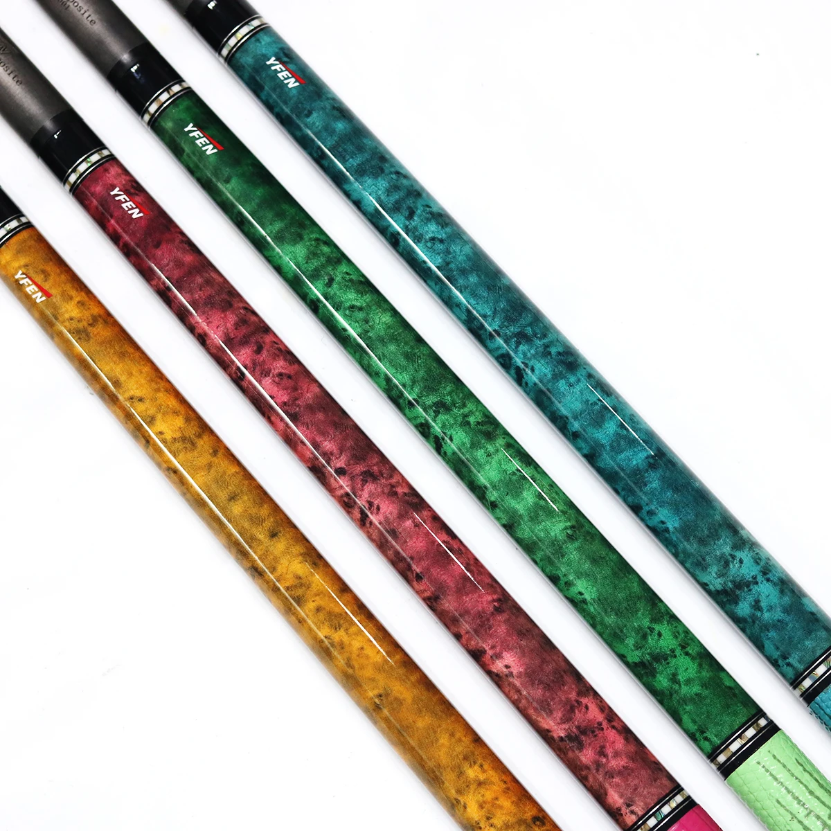 2024 YFEN Billiard Pool Cues - Superior Carbon Fiber Shafts