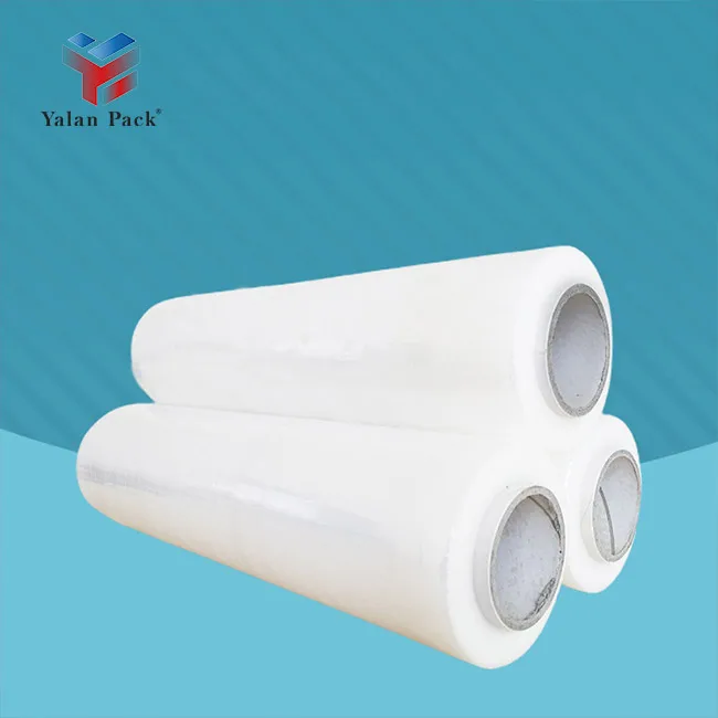 50 Micron Polyethylene Lldpe Industrial Packaging Plastic Roll Wrap Stretch Film