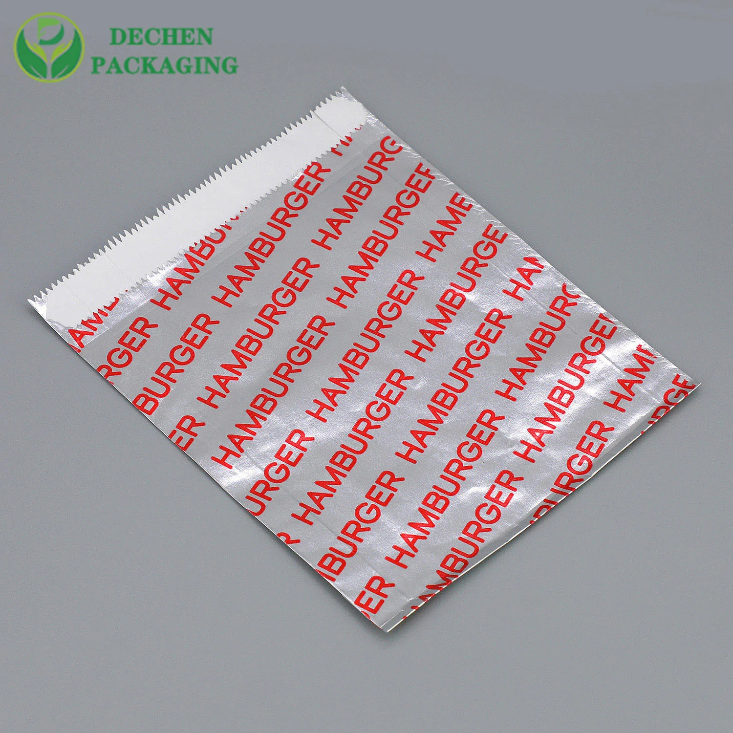 Foil Dog Chicken Takeway Bag Sacs à hot-dog classiques
