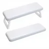 Rectangular plastic hand rest-white