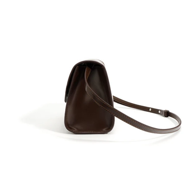 Design Retro Genuine Leather Messenger Bag for Women Simple Fashion High Quality Cowhide Shoulder Bag Square Small Bag