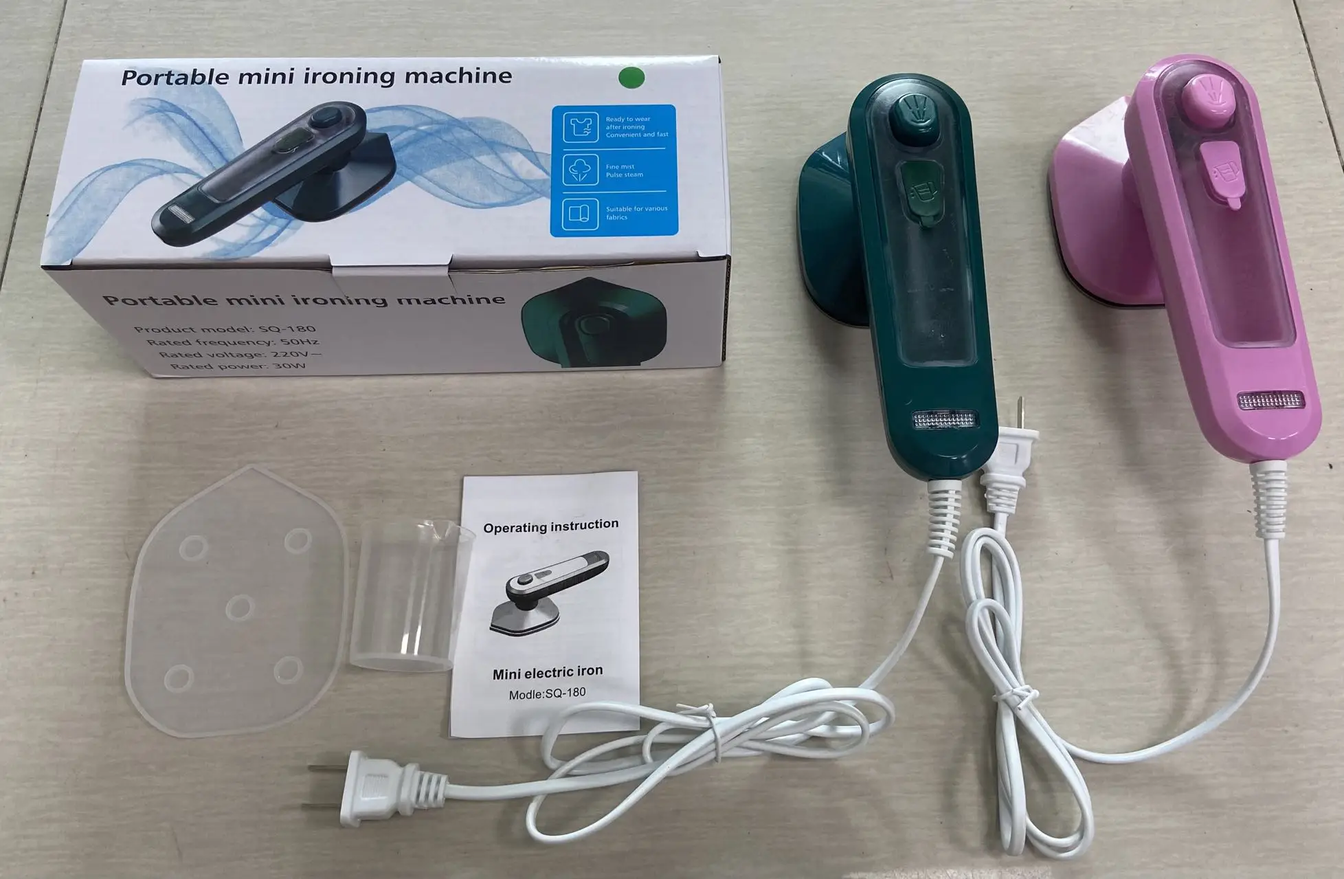 NEWEST Mini Hand-held Ironing Machine Portable Household Mini Adjustable Steam Home Travel Electric Iron Hanging Ironing Machine