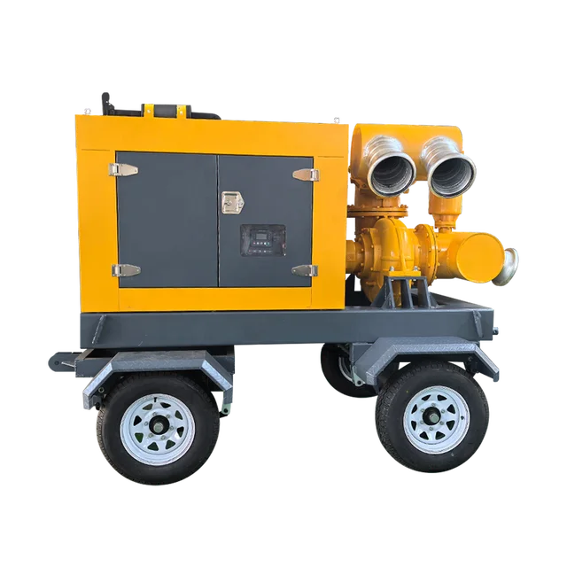 Economically practical customized mining drainage diesel self suction pump
