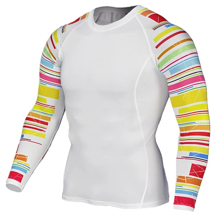 Quick Dry Compression Online T Shirt Printing Men'S Long Sleeve Compression Shirts For Sale What Should I Wear While811_voghion.com