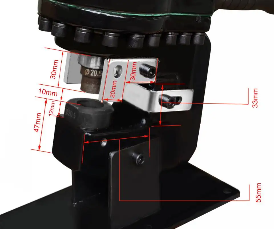 ODETOOLS SPM-20A индивидуальная глубокая горловина портативная гидравлическая дыропробивная