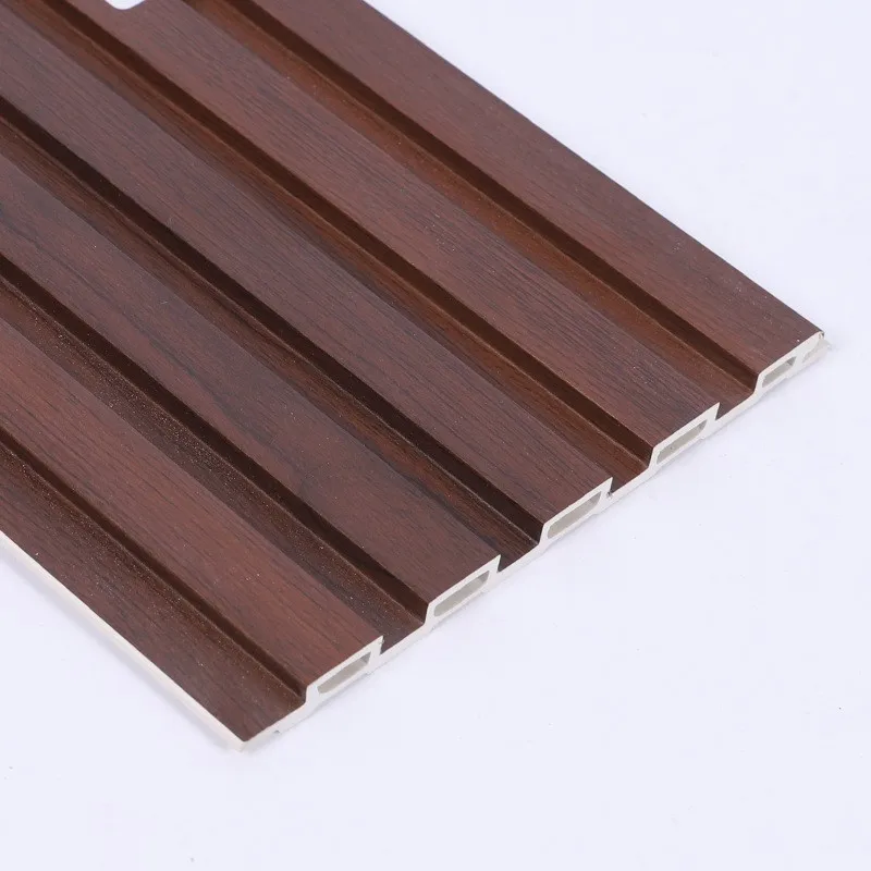 Factory Price Decorative Wood and Composite Plastic WPC Cladding Wall Panels Boards for Indoor