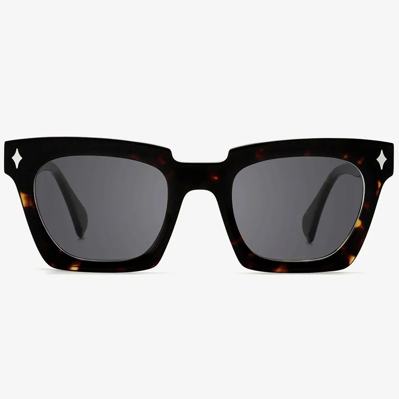 OEM Retro Acetate Sunglasses 2022 Large Square Frame Shades  display picture 1