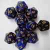 Blue Black Galaxy Glitter