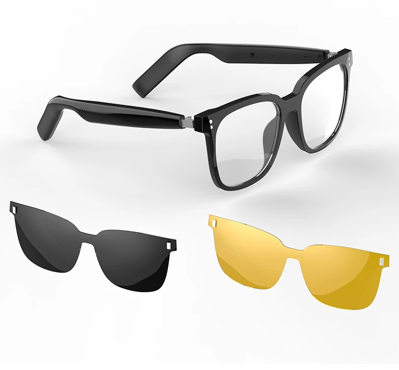 Smart Glasses Bluetooth Audio Sunglasses for Men Women