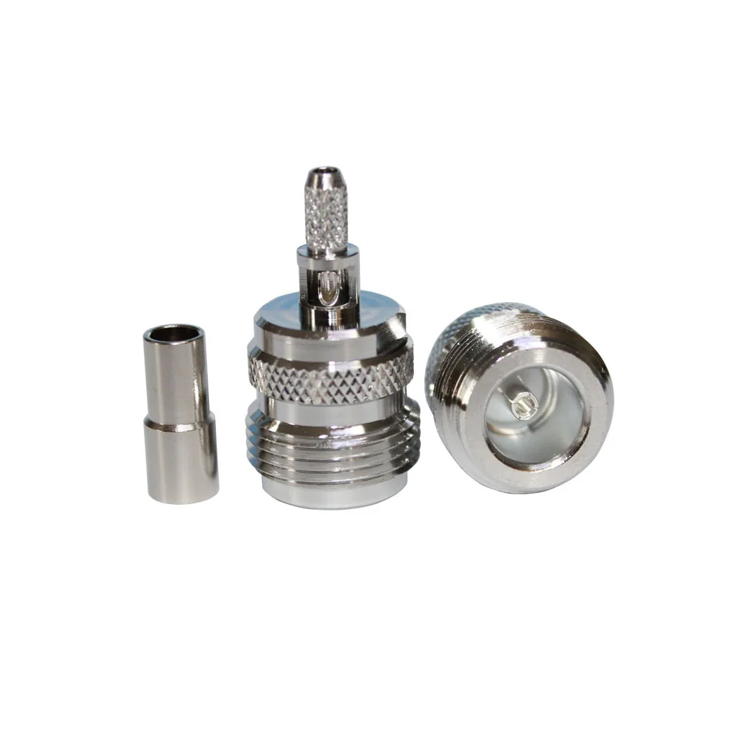 Factory Direct N-C-K2 RF Coaxial Connector Straight Female N Connector for 50-2 Cable