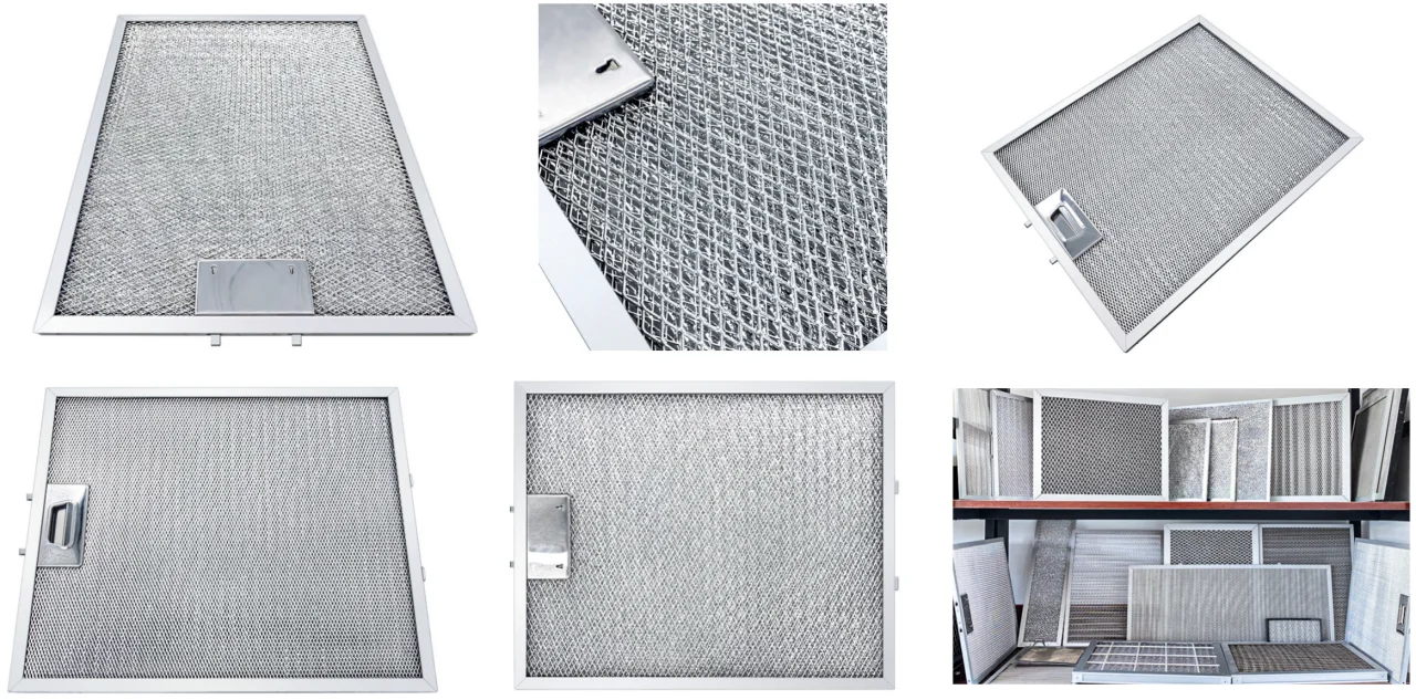 Customize Kitchen Range Hood Aluminum Filter Metal Mesh New Style Range