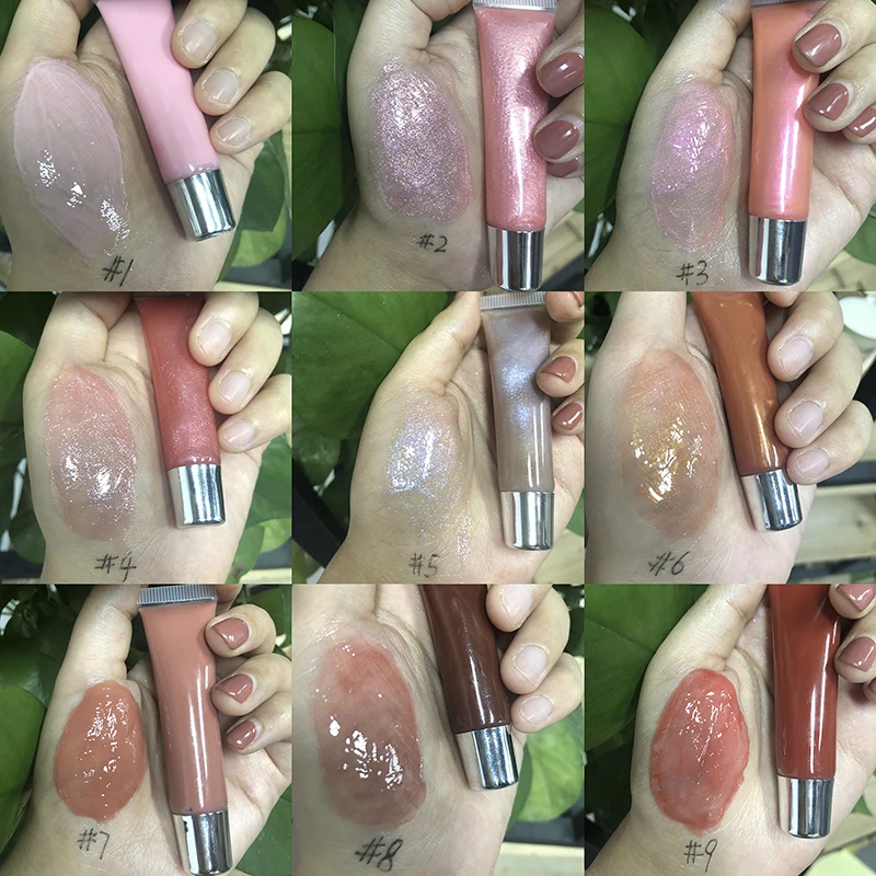 Vegan Makeup 2021 Products clear Lip Gloss Vendors High Pigment Lip Gloss for Girls