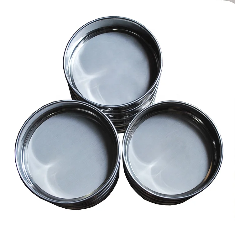 Setaccio per farina in acciaio inox da 6 pollici a maglia fine rotonda