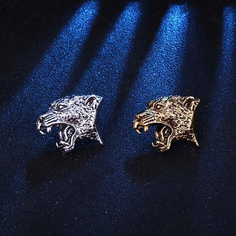 Designer Vintage Leopard Head Brooch - Stylish Jewelry