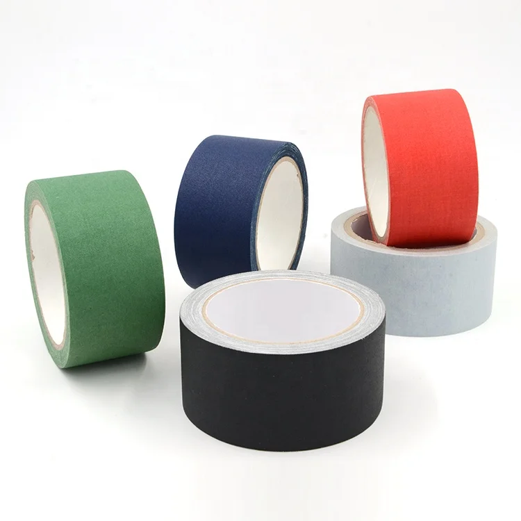 Black Cloth Adhesive Book Binding Gaffer Tape For Book Repair Buy