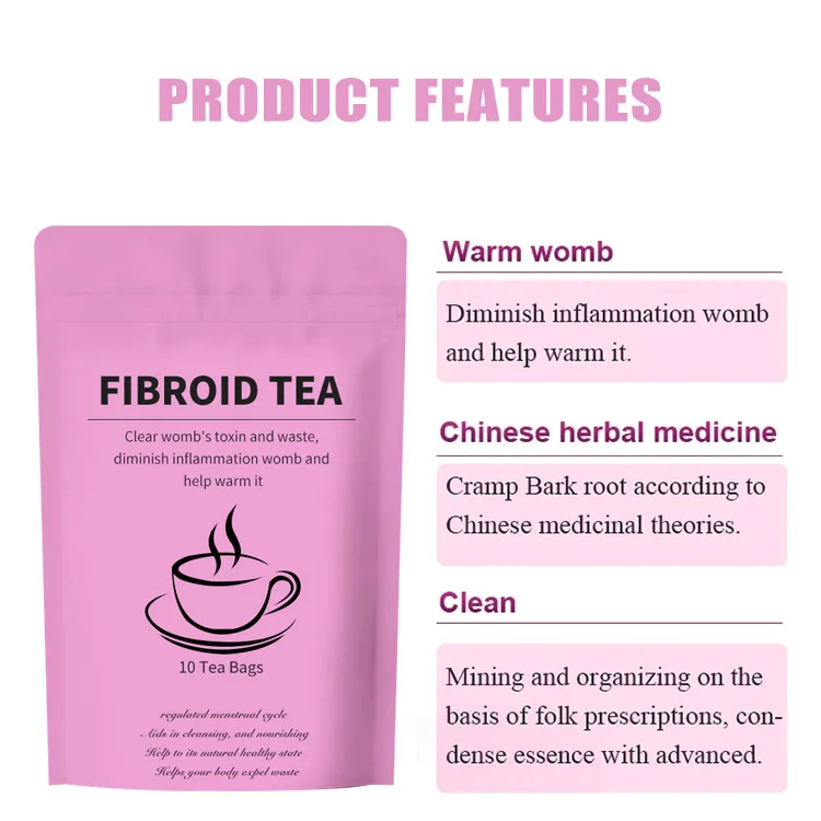 Fibroid Tea Uterus Cleaning Feminine Tea Warm Womb Detox Tea - Buy ...