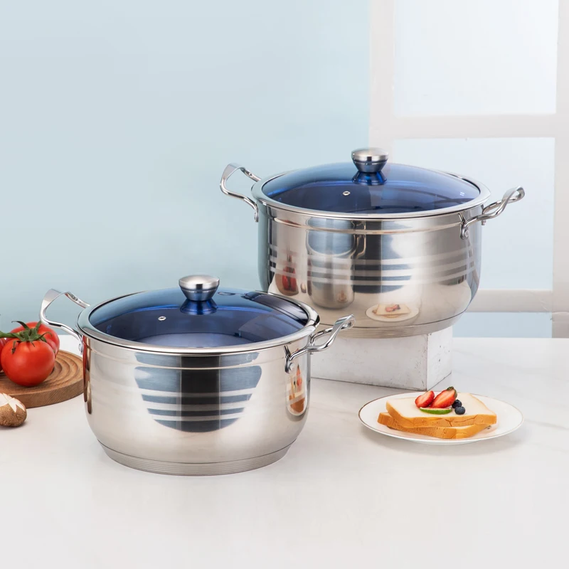 Nonstick Pots Cookware   Steel Stainless Kitchen Accessories Sets  Multifunctional Cooking Pot Set