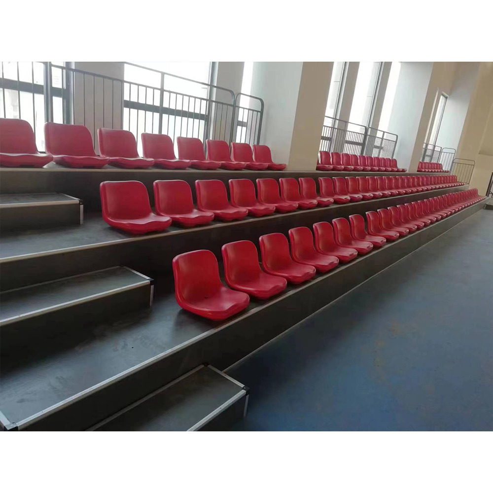 Ldk Sports Equipment Gymnasium Seating System Retractable Bleacher Used