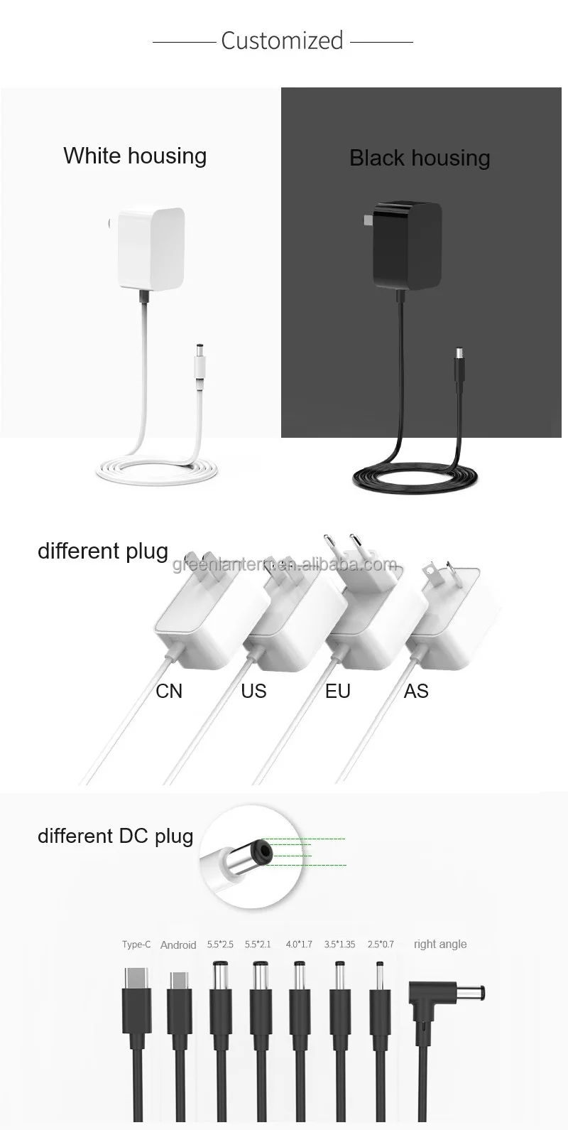 12V 1A 12W LED Power Supply Transformer - Pack Of 3 For LED Strip Lights & Low Voltage Devices | Constant Voltage DC Adapter