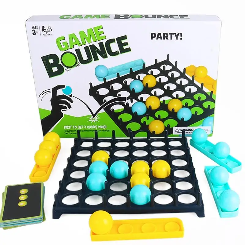 Bouncing Ball Desktop Pinball Multiplayer Interactive Board Game Party Kids Educational Toy
