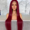 Burgundy straight