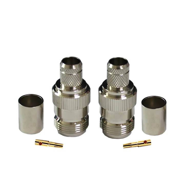 High Performance N-C-K7D Coaxial Connector 50ohm N Type Female Jack Connector Crimp 7D FB 400 for Communication Equipment
