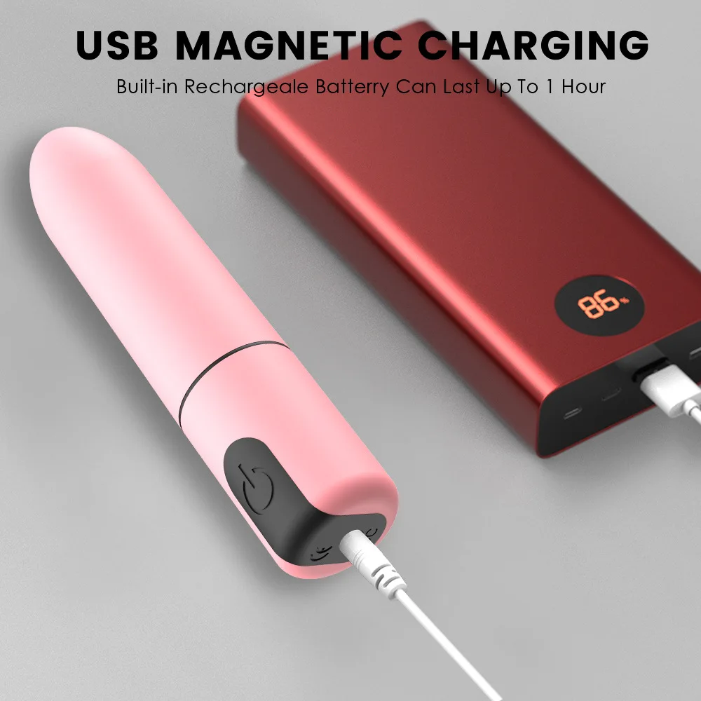 Waterproof Plusone Bullet Vibrator for Women 7 Speeds Clitoral Body Vaigna  Mini Massager with High Performance Features